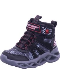Skechers, Herren, Boots + Stiefel, S Lights-Twisted-Brights-Zerrix, Schwarz, (31)