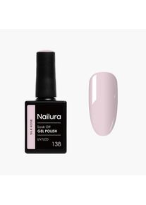 Nailura, Nagellack, - Gel Polish 138 - Silk Rose - 10 ml (silk rose, UV-Gel Lack)