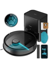 Cecotec Conga 7690 Immortal Max Home M, Staubsauger Roboter, Schwarz