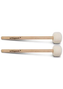 Schlagwerk Bass Mallets MA105 Felt Head Pair Mailloches Orff