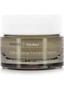 Korres, Gesichtscreme, Black Pine 4D BioShapeLift Bounce Firming Intense Moisturizer (40 ml, Tagescreme)
