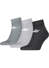 Puma, Sportsocken, Elements Unisex Plain Quar Socken (39 - 42)