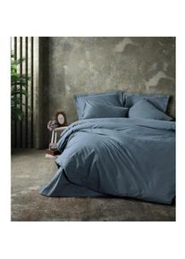 BigBuy, Bettwäsche, Bettbezug-Set Blau 220 x 240 cm (220 x 240 cm)