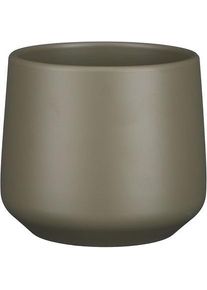 Mica, Blumentopf, Flowerpot Amber 1087672, ceramics, Ø 17 cm, green