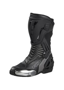FLM Mandalika Damen Motorradstiefel lang grau 42 - Motorradbekleidung - Motorradstiefel & Motorradschuhe - Stiefel