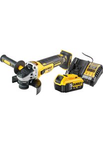 Dewalt, Winkelschleifer, DCG405NT-XJ 5,0 Ah Accu Starterspakket (125 mm)