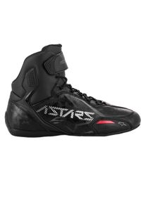 Alpinestars Faster 3 Schuh schwarz/metallic 44 - Motorradbekleidung - Motorradstiefel & Motorradschuhe - Schuhe