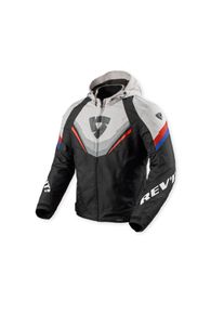 REV&rsquo;IT! REV'IT! Quantum 3 H2O Textiljacke schwarz/hellgrau XL - Motorradbekleidung - Sport Motorradbekleidung - Sport Motorradjacken