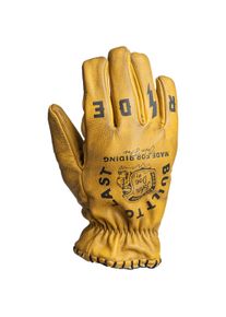 John Doe Coyote Handschuhe gelb/schwarz L - Motorradbekleidung - Motorradhandschuhe - Lederhandschuhe