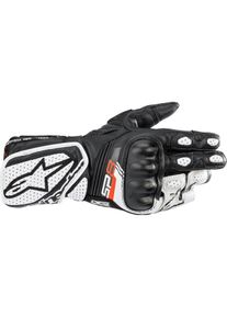 Alpinestars Stella SP-8 V3 Damen Handschuh lang wei&szlig; XS - Motorradbekleidung - Motorradhandschuhe - Lederhandschuhe