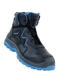 Stabilus, Sicherheitsschuhe, Sicherheitsstiefel ALEX MID BLUE TWIST Größe 46 schwarz / hellblau S3S ESD EN ISO 20345:2022 Rinder. (S3, 46)