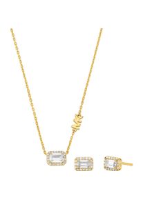 Michael Kors, Schmuck Set, Schmuck-Set KORS BRILLIANCE, Gold, (925er Silber)