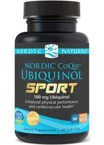 Nordic Naturals Nordic CoQ10 Ubiquinol Sport, 60 Softgels