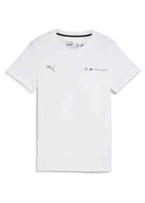 Puma, Unisex, Sportshirt, BMW Mms Kids Ess Logo Tee 2 (152), Weiss, 152