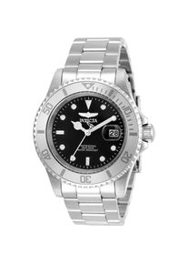 Invicta, Armbanduhr, - Pro Diver Quartz 34022, Silber, Schwarz
