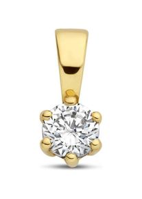 Marie, Kettenanhänger, Celeste Hanger Zirkonia - 4 - Gold, (Gelbgold)