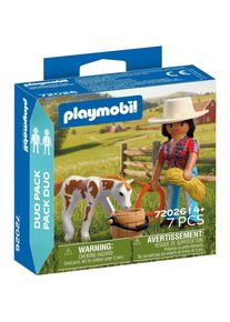 Playmobil 72026 DuoPack Reiterin mit Fohlen