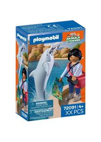 Playmobil 72091 Zoo: Delfin und Besucherin (72091)