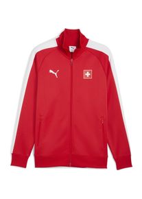 Puma, Herren, Laufjacke, SFV T7 Track Jacket (L), Rot, L