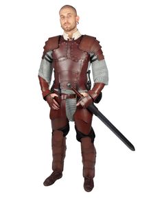 Lederrüstung Komplett-Set - Söldner