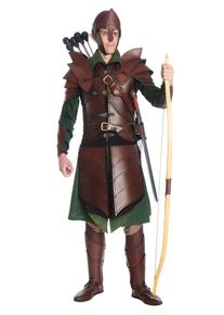 Lederrüstung Komplett-Set - Elfenkrieger