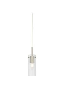 Markslöjd Markslöjd, Pendelleuchte, TIBIA Pendant 1L Clear/Satin Nickel