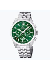 Festina, Armbanduhr, F20742/2 Timeless Chronograph, Silber