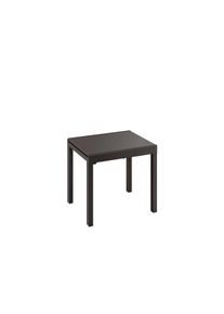 Stones Executive - Tavolo Allungabile (120/175/230/290/350 x 83 cm) in vetro temperato grigio