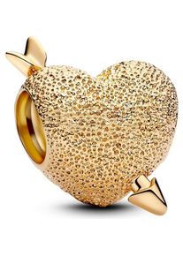 Pandora, Kettenanhänger, Cupid Heart, (14-karätige vergoldete einzigartige Metalllegierung)