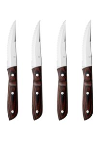 Gense Steakmesser Old Farmer XL 4 Stück, Braun, Besteck, Braun