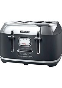 MUSE MS131 BS ToasterSchwarz, Toaster, Schwarz