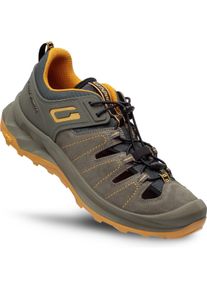 Grisport, Unisex, Wanderschuhe, Safari Low Unisex Wandelschoenen - Green/Yellow (15411-180) (42), Gelb, Gr&uuml;n
