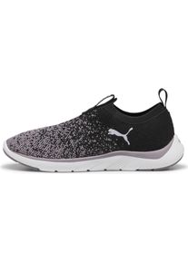 Puma, Damen, Laufschuhe, Softride Remi Slip-on Knit Wn's (39), Schwarz