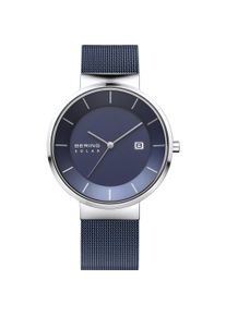 Bering, Armbanduhr, Solar, Blau, (Analoguhr, 39 mm)