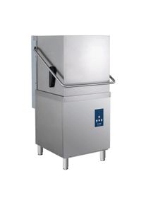 Lave-vaisselle &agrave; capot inox - casier de 50/50 cm - pompe de vidange - adoucisseur - ECO 54 SLE | Professionnel | HoReCa | CHR