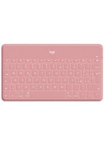 Logitech Keys-To-Go - BLUSH PINK - ITA - MEDITER (Italienisch), Tablet Tastatur, Pink
