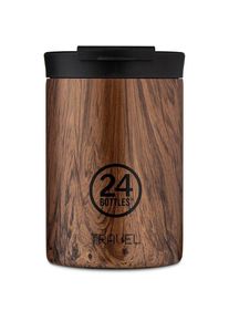 24Bottles Gobelet de voyage 350 ml brun