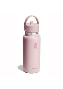 Hydro Flask Hydration Wide Flex Straw Cap Gourde 945 ml rose
