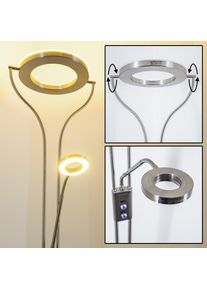 hofstein Donna Deckenfluter LED Nickel-Matt, 1-flammig