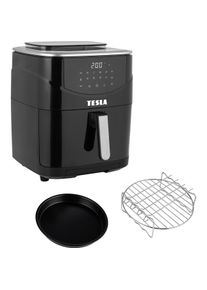 Tesla AIRCOOK & STEAM QS500, Fritteuse, Schwarz