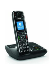 Gigaset Téléphone DECT E720 répondeur, Telefon, Schwarz
