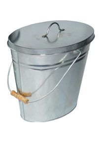 FIREFIX, Aschenbecher, Ascheeimer 12,5l oval verzinkt