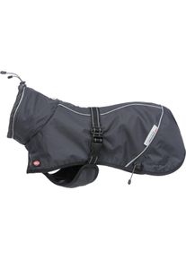 Trixie Calvi frakke, L: 62 cm, black (L, Hundemantel), Hundebekleidung