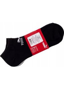 Puma, Damen, Sportsocken, Sneaker Invisible Sneaker Boot Socken (3er Pack) - Grau/Weiss/Schwarz, EU-35-38 (35 - 38), Mehrfarbig