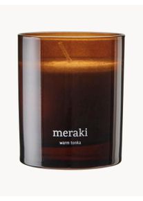 Meraki Vela aromática Warm Tonka (Pomelo, Rosa, Ámbar) Marrón 200 g