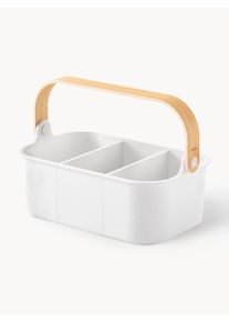 Umbra K&oslash;kkenopbevaringsbeholder Bellwood Lyst tr&aelig;, Hvid Tr&aelig;, Plastik, Massivt tr&aelig; B 28 x H 13 cm