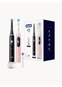 Oral-B Set de 2 cepillos de dientes eléctricos Oral-B iO6 con 3 cabezales de repuesto Negro An 9 x Al 24 cm