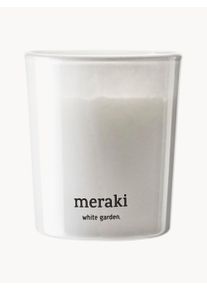 Meraki Velas perfumadas Meraki (White Garden), set de 2 Blanco Ø 6 x Al 7 cm