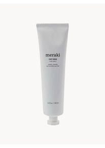 Meraki Exfoliante para pies Calm Cedar Blanco 100 ml