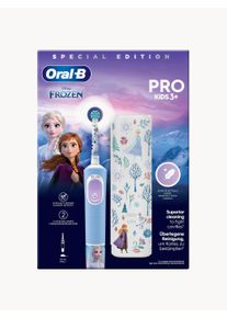 Oral-B Cepillo de dientes eléctrico Oral-B Vitality Pro Kids Frozen, con estuche de viaje Azul, Violeta An 17 x 25 cm